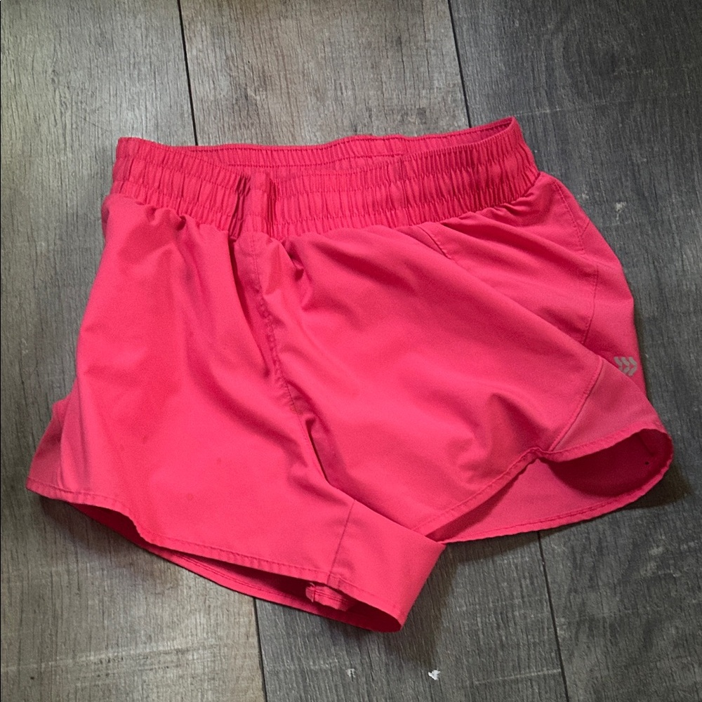 All in Motion Women's Bright Pink Athletic Shorts